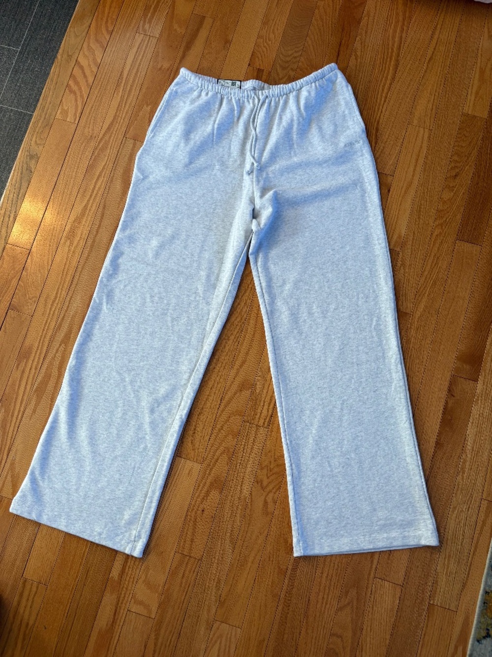 Garage Soft Terry Wide Leg Sweatpants – Large – NWT